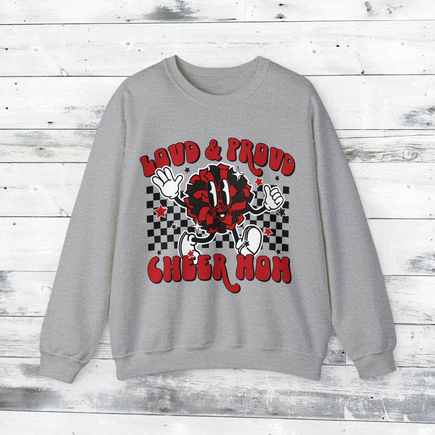 Loud & Proud Cheer Mom Sweater