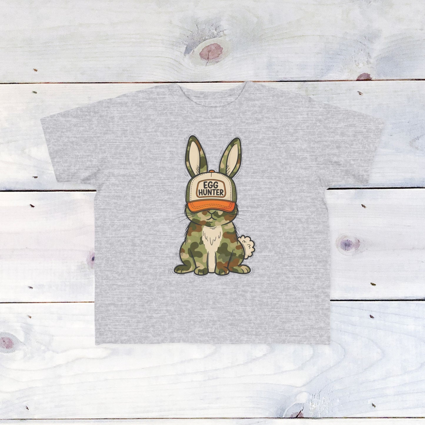 Camo Bunny Toddler Shirt