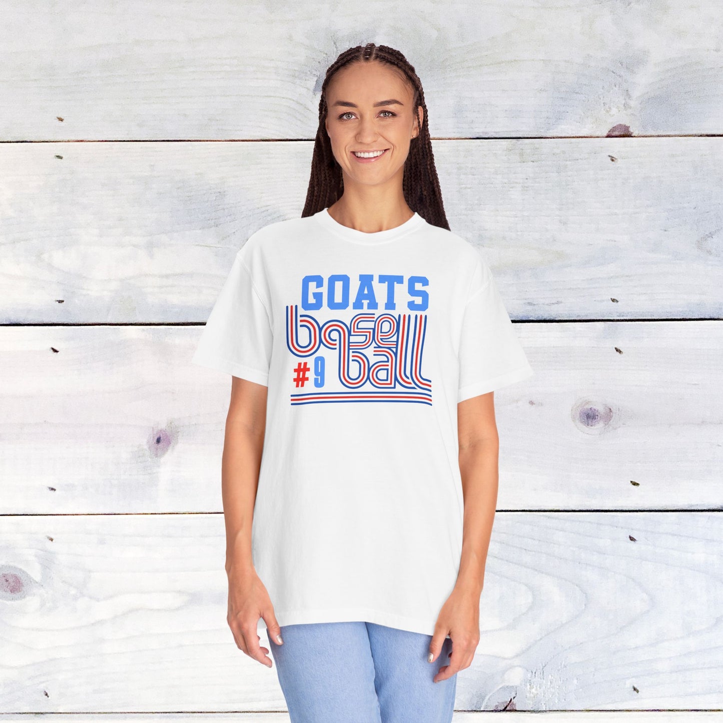 Goats Baseball Comfort Colors Unisex Shirt