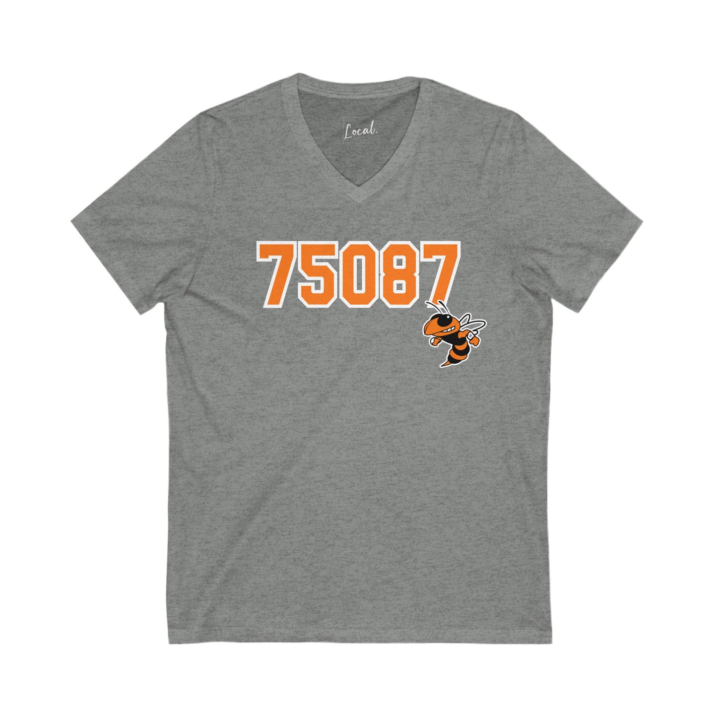Rockwall Zipcode Unisex V-Neck Tee
