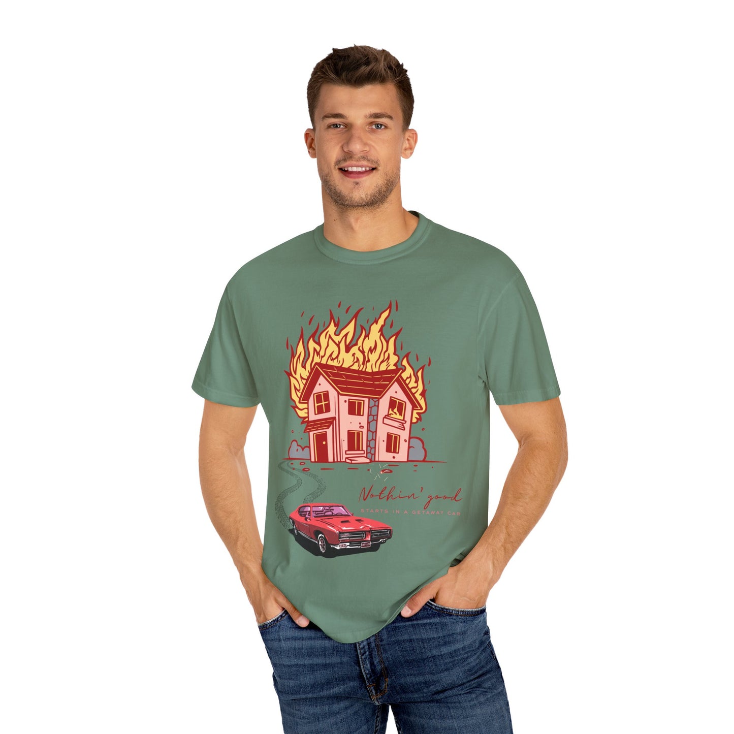 House on Fire, Getaway Car - Comfort Colors T
