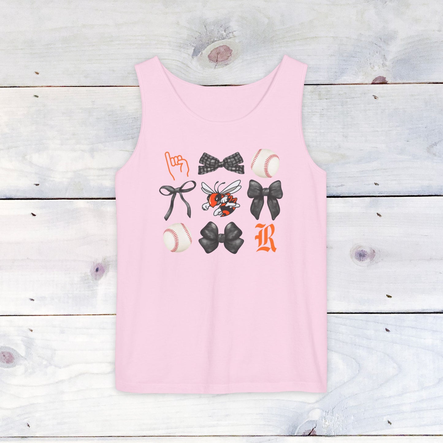 Jacket Baseball Grid Comfort Colors Tank Top