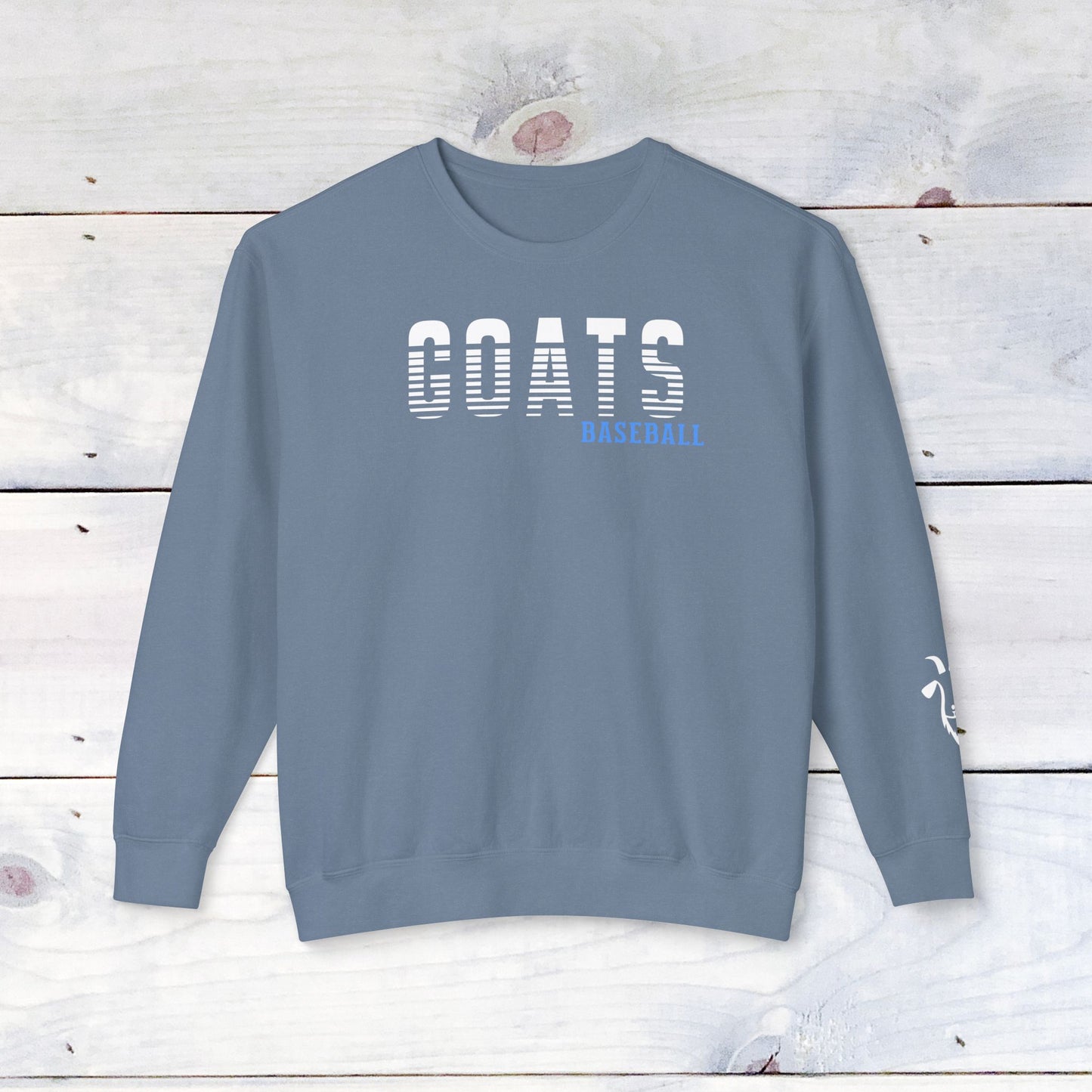 Custom GOATS  Baseball Comfort Colors Sweater