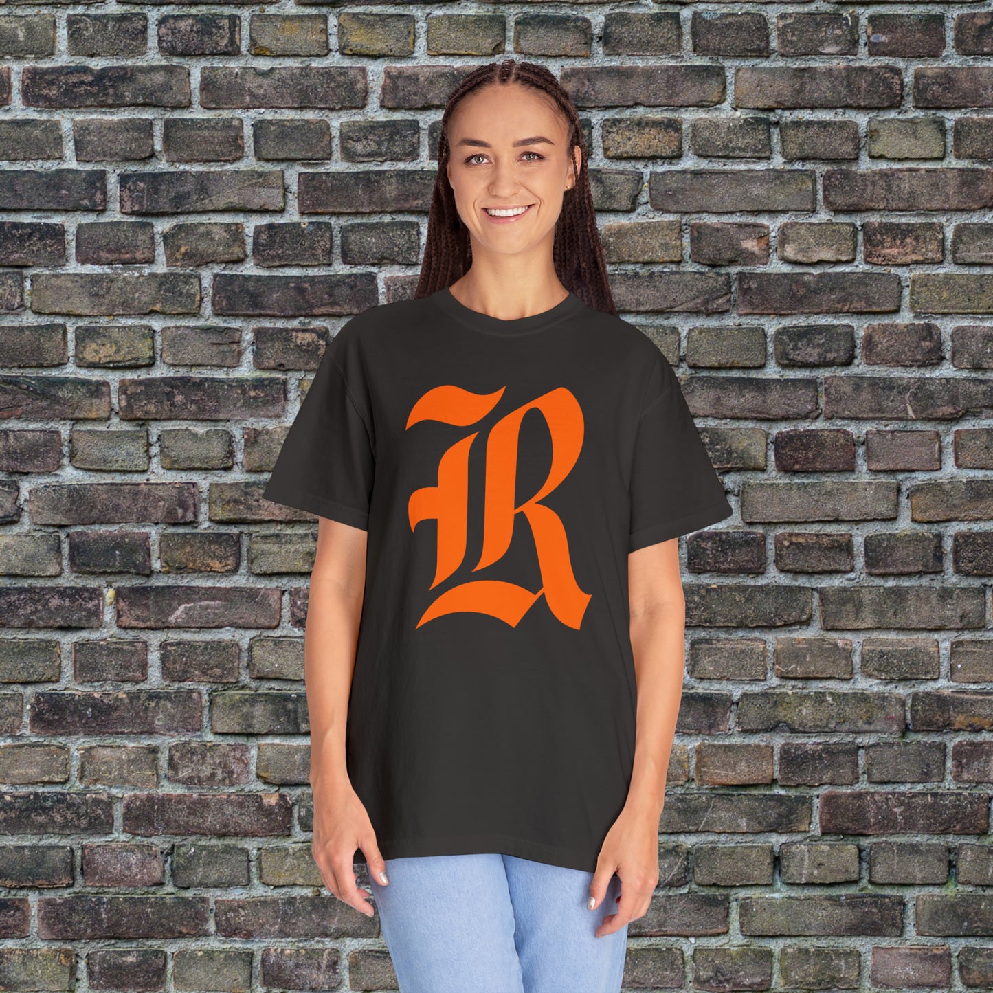 The Original Rockwall R Orange - Comfort Colors T