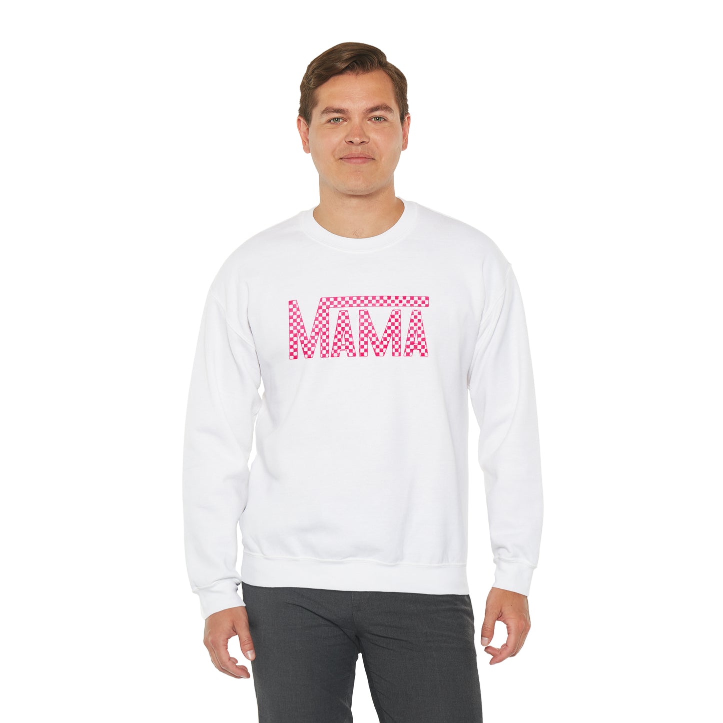 Pink Mama Checkered Sweater