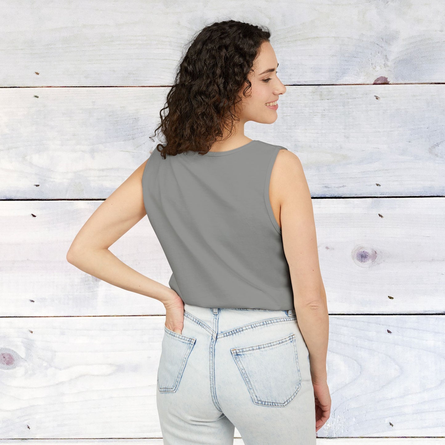 Jacket Baseball Grid Comfort Colors Tank Top