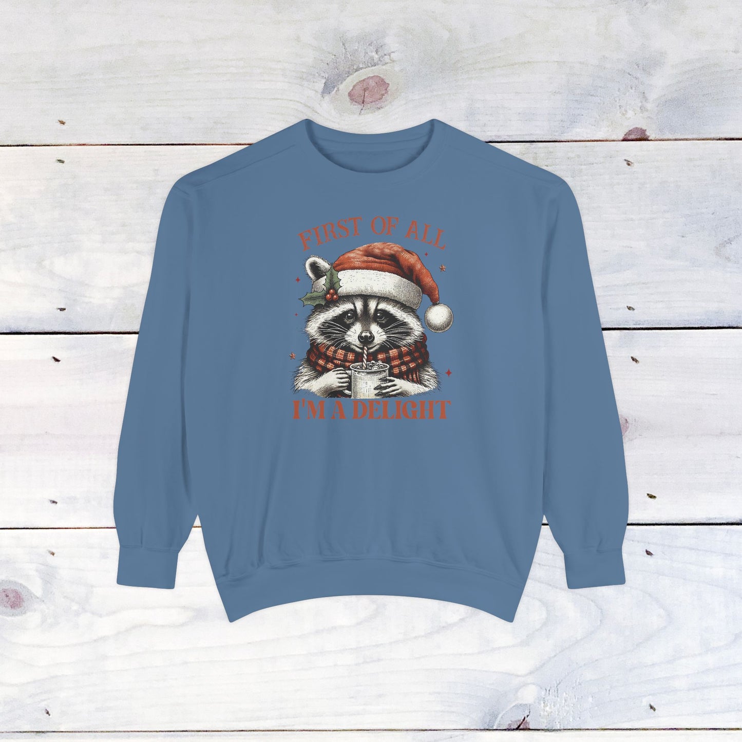 I'm a Delight Comfort Colors Holiday Sweater