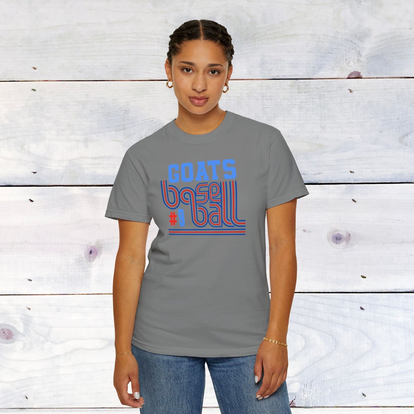 Goats Baseball Comfort Colors Unisex Shirt