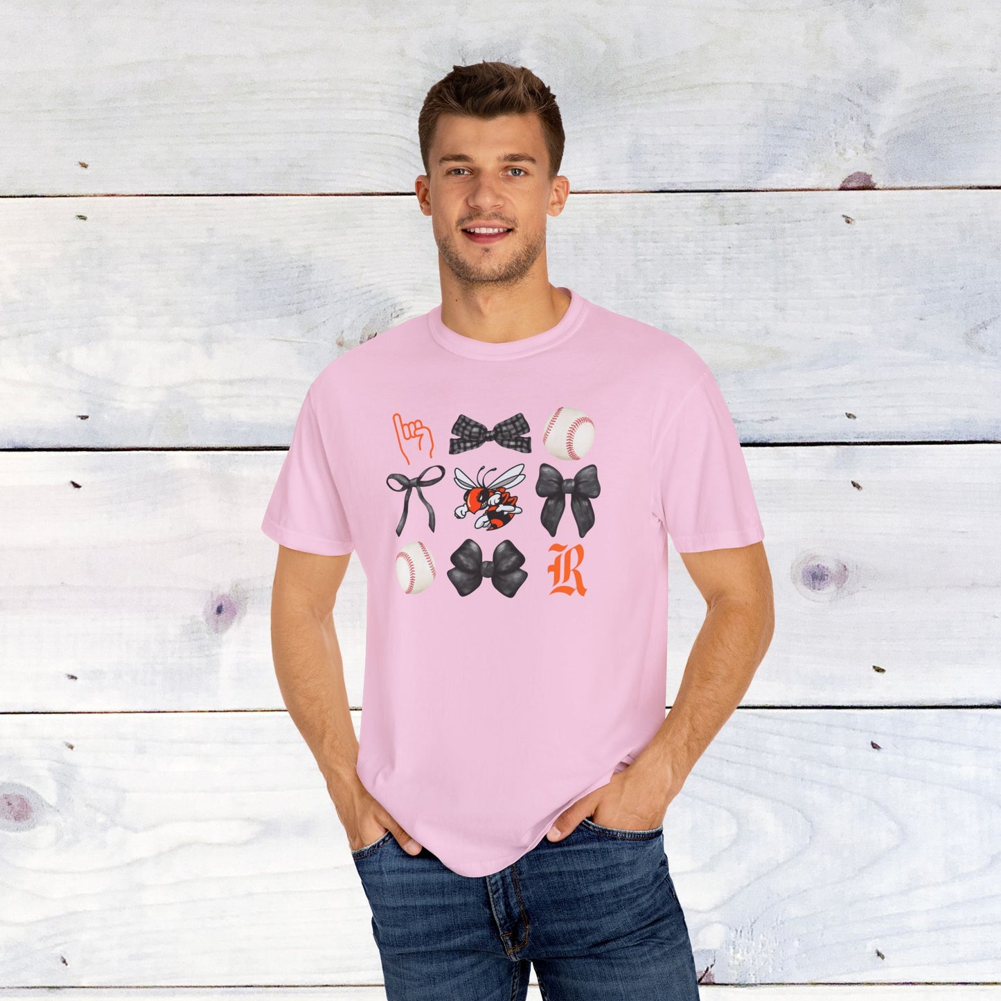 Rockwall Baseball Grid Comfort Colors T