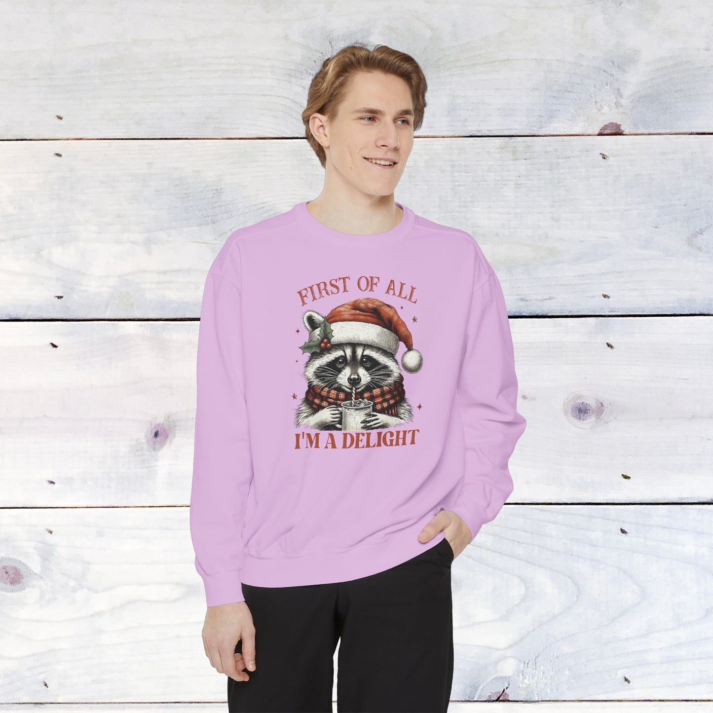 I'm a Delight Comfort Colors Holiday Sweater