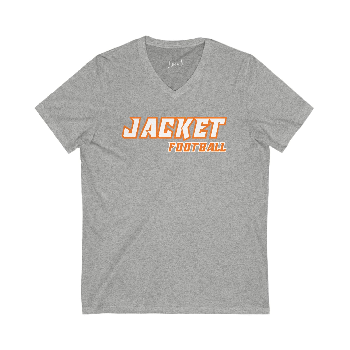 Jacket Football Unisex V-Neck Tee