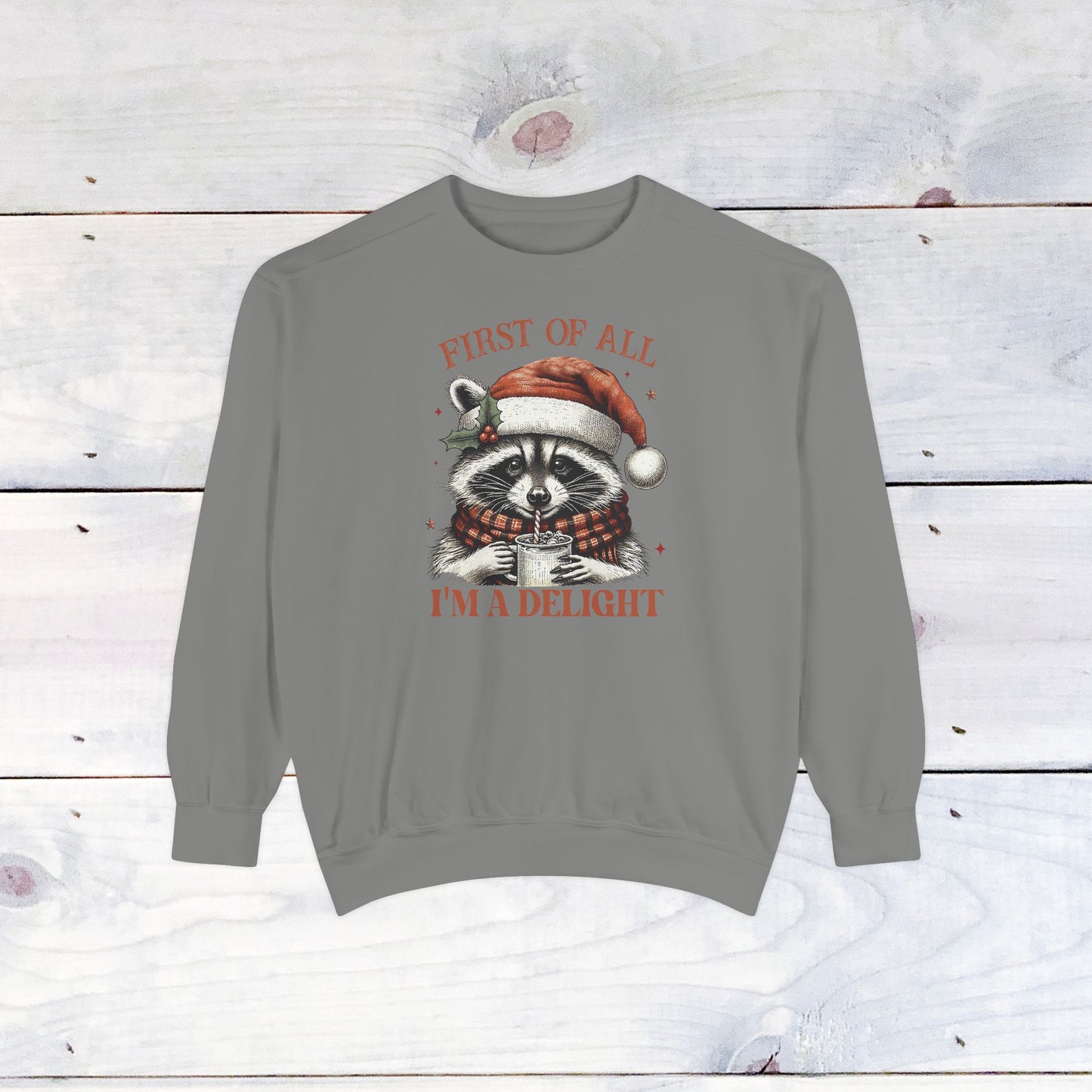 I'm a Delight Comfort Colors Holiday Sweater
