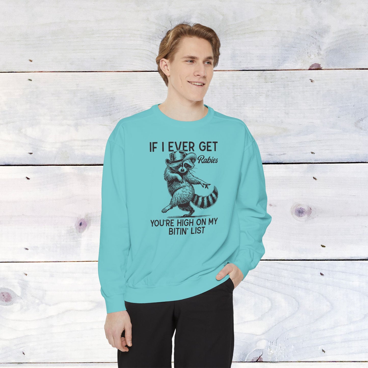 High on My Bitin' List Comfort Colors Sweater