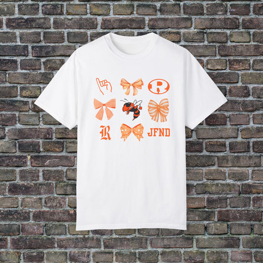 Rockwal Yellowjacket Bow Comfort Colors T