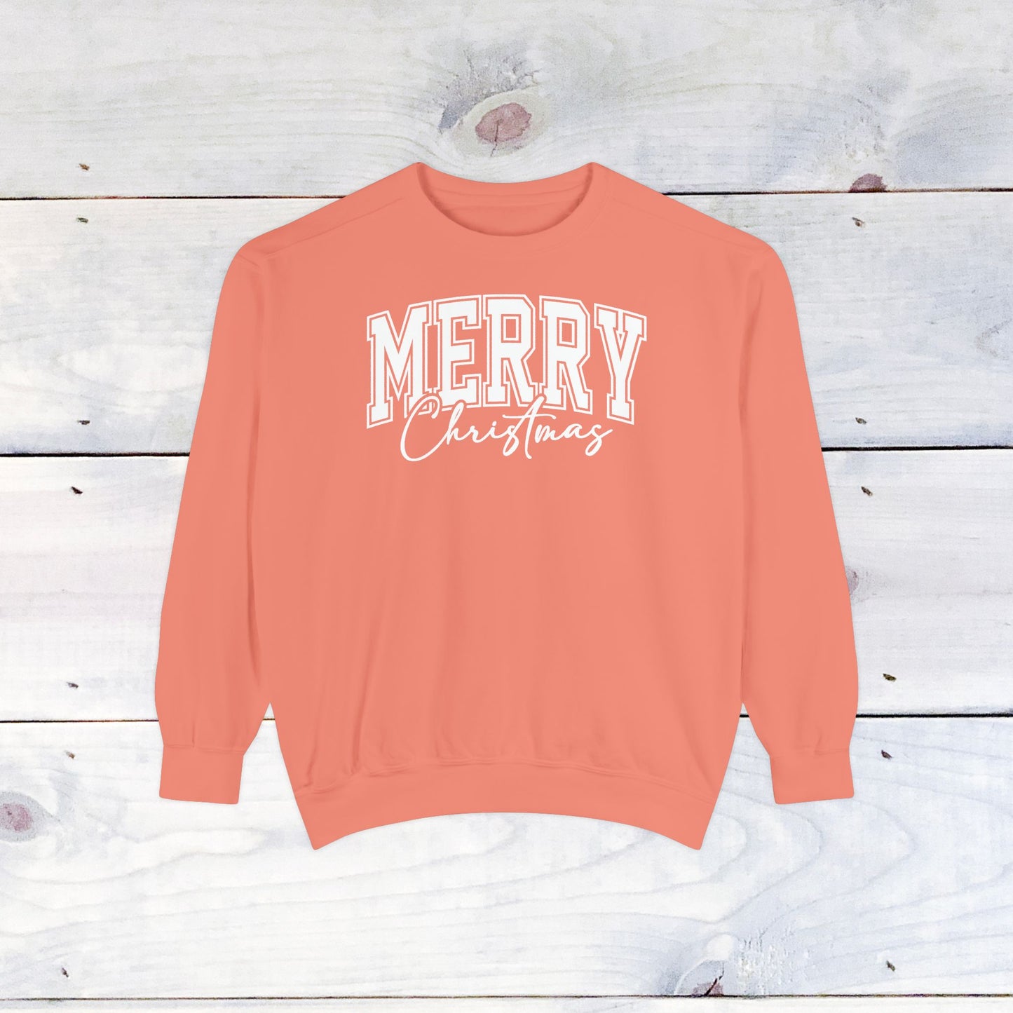 Merry Christmas Comfort Colors Sweater