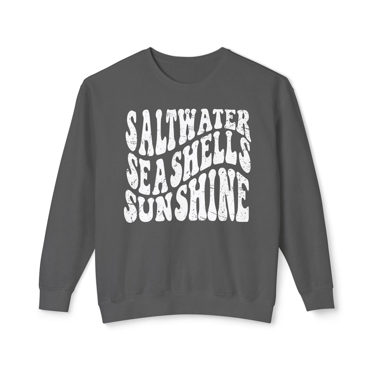 Sunshine, Seashells, Saltwater Comfort Colors Sweater