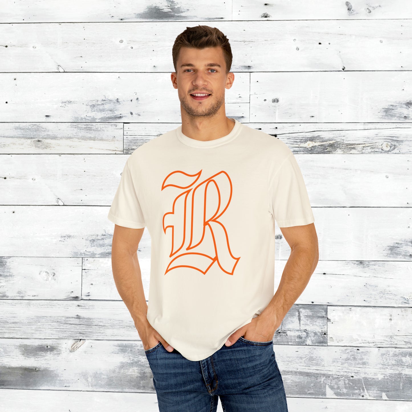 The Original Rockwall R Outline - Comfort Colors T
