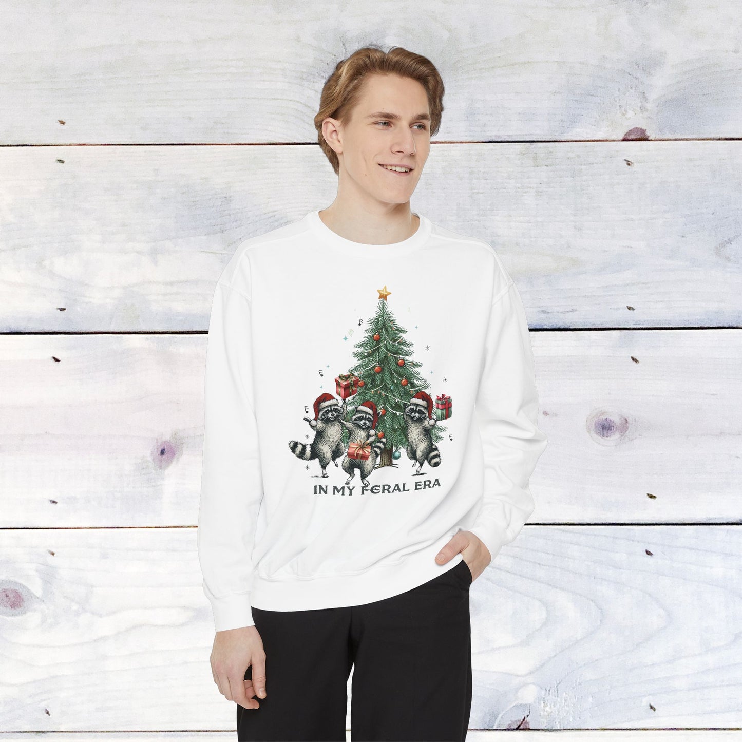 Feral Era Holiday Comfort Colors Sweater