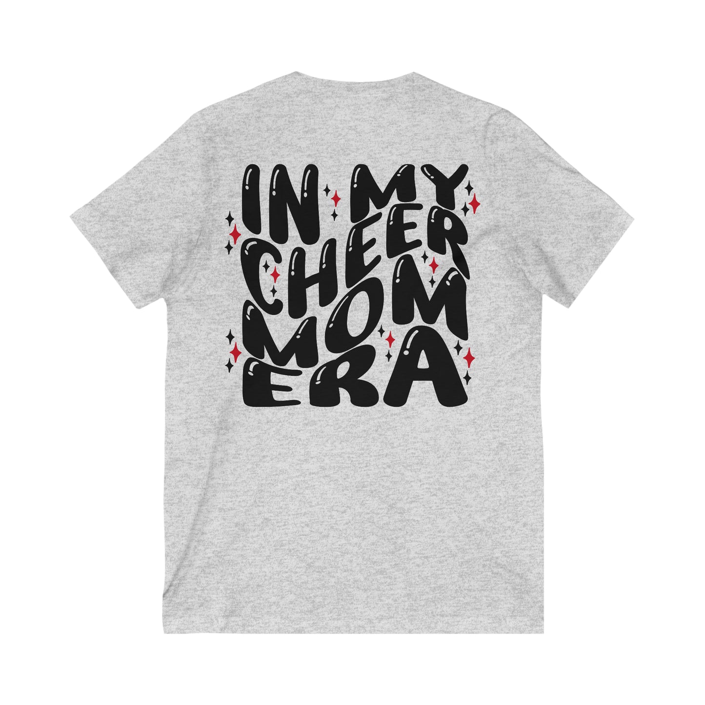 Heath Cheer Mom V Neck