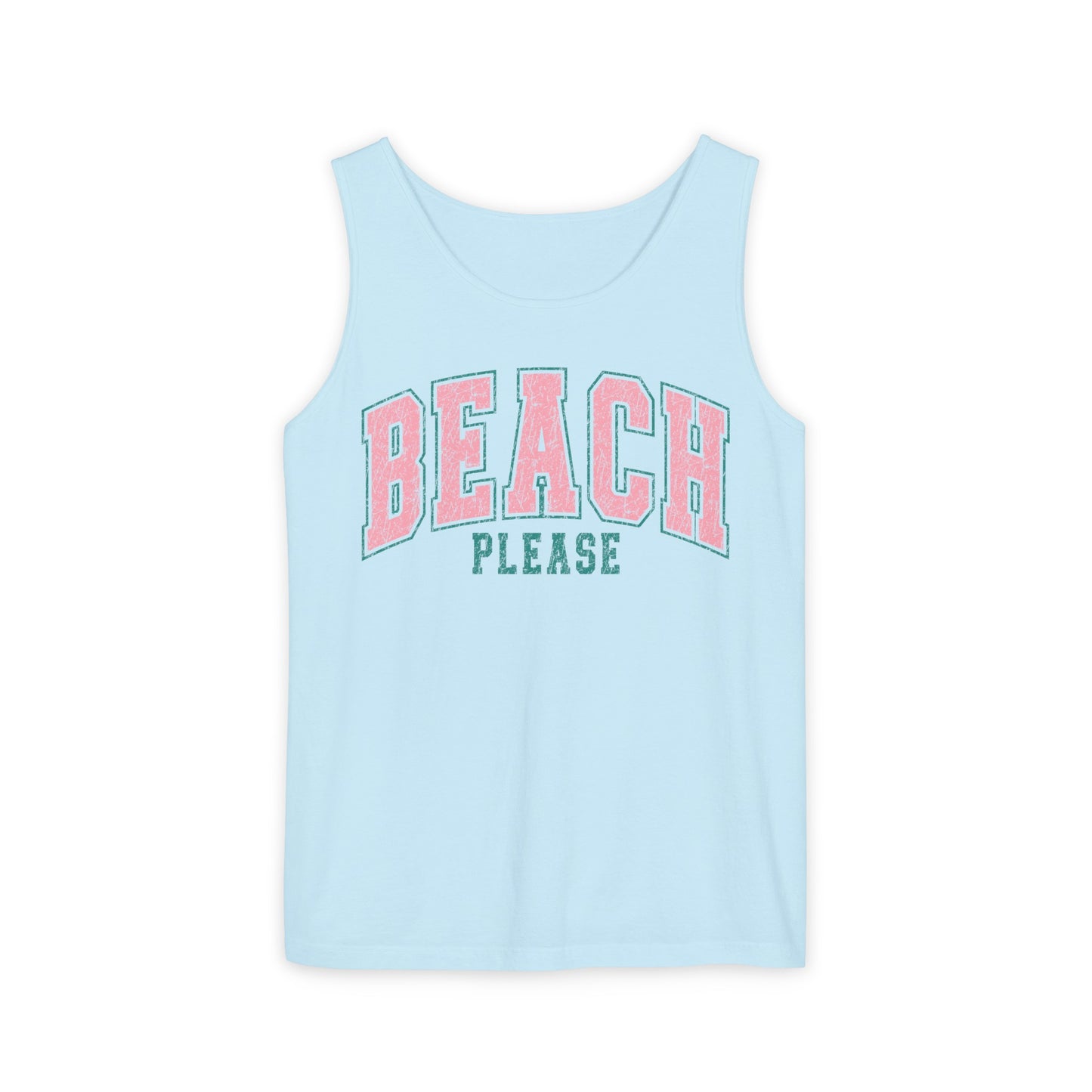 Beach Please Tank - Comfort Colors