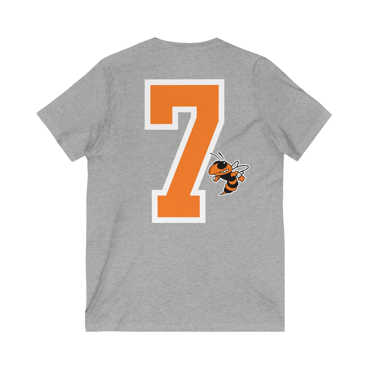 Custom Jacket Football Unisex V-Neck Tee