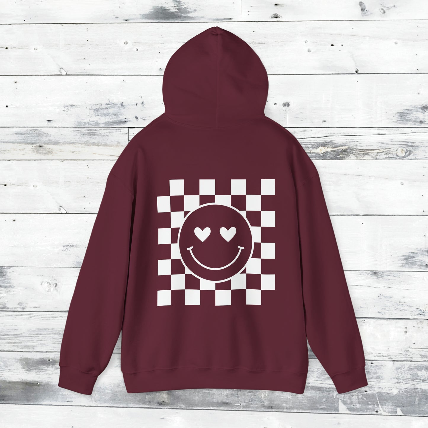 Valentines Check Hoodie