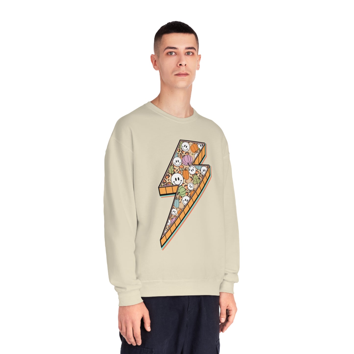 Fall Lightning Bolt Sweater