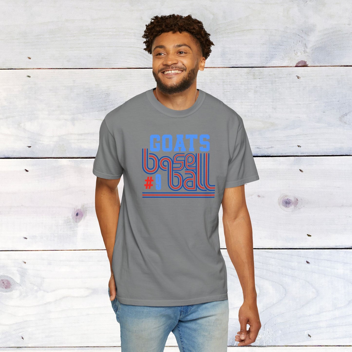 Goats Baseball Comfort Colors Unisex Shirt