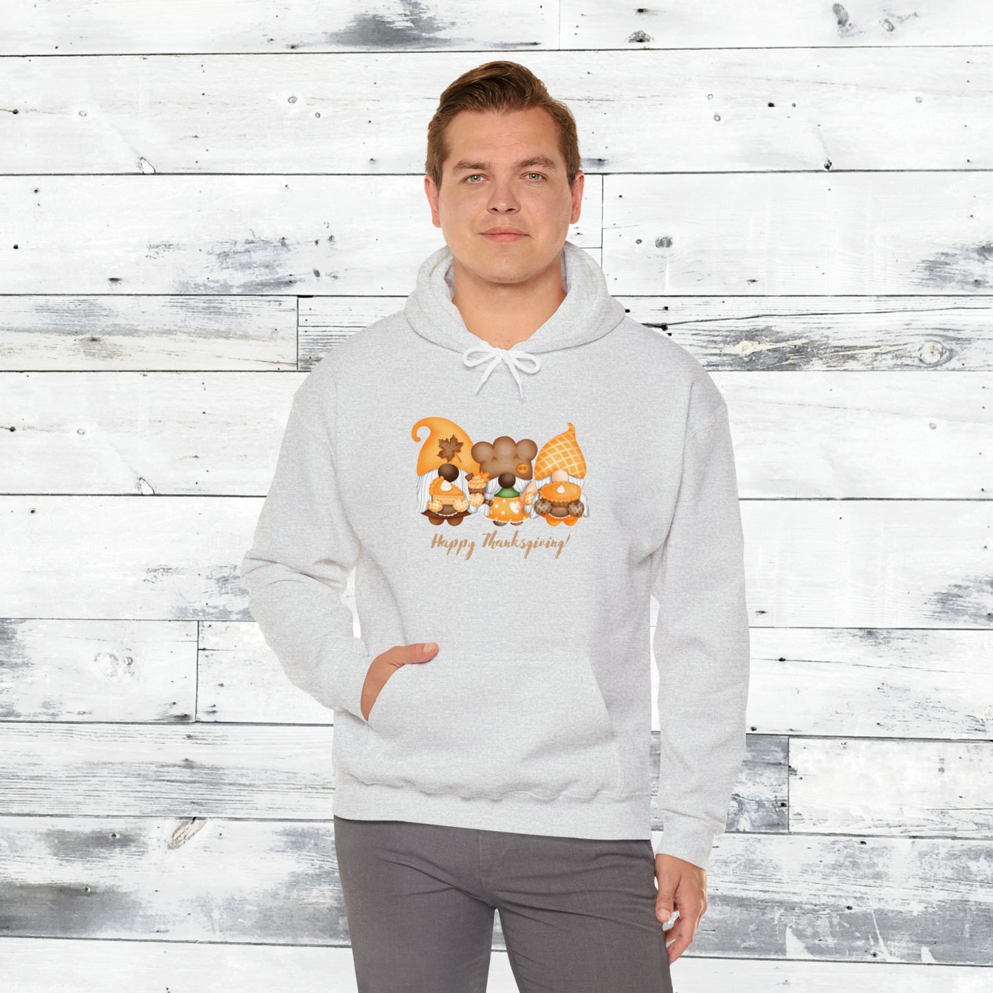 Gnome Happy Thanksgiving Hoodie