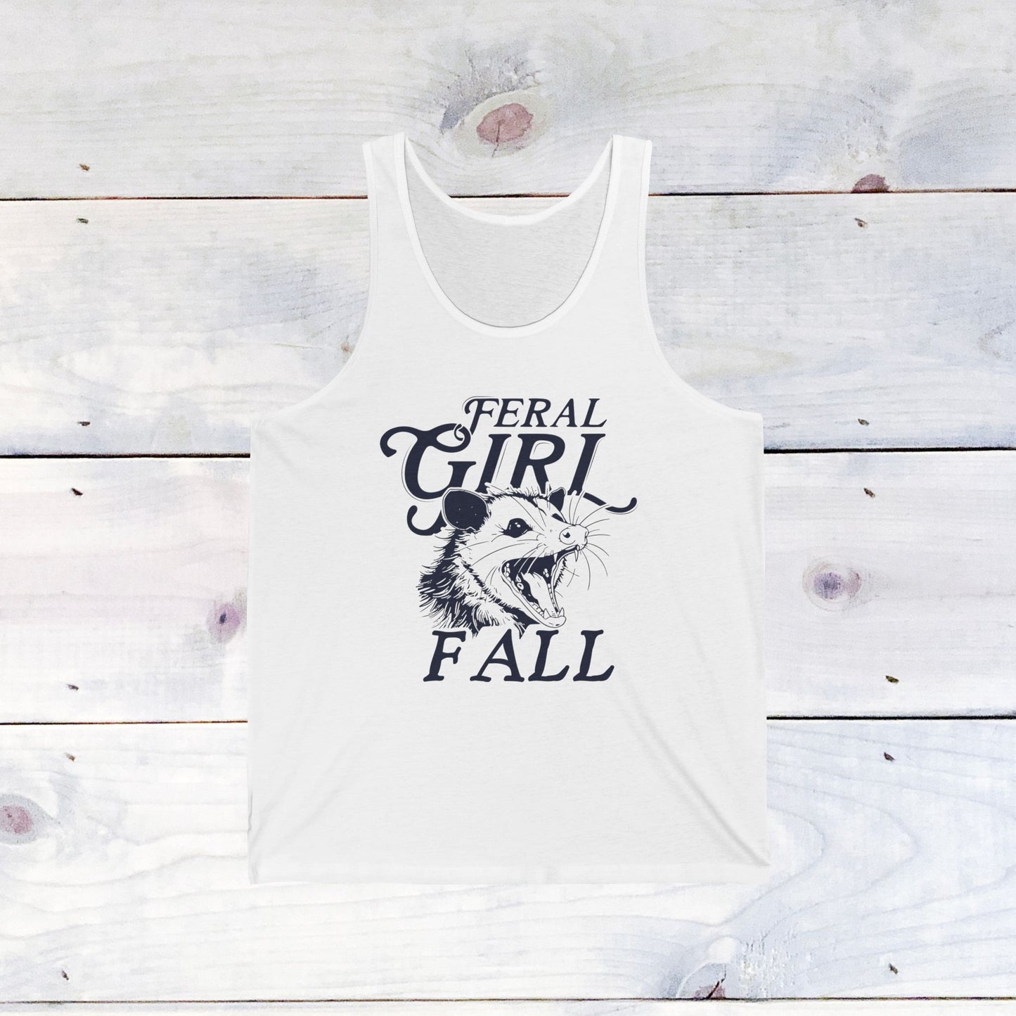 Feral Girl Fall Jersey Tank