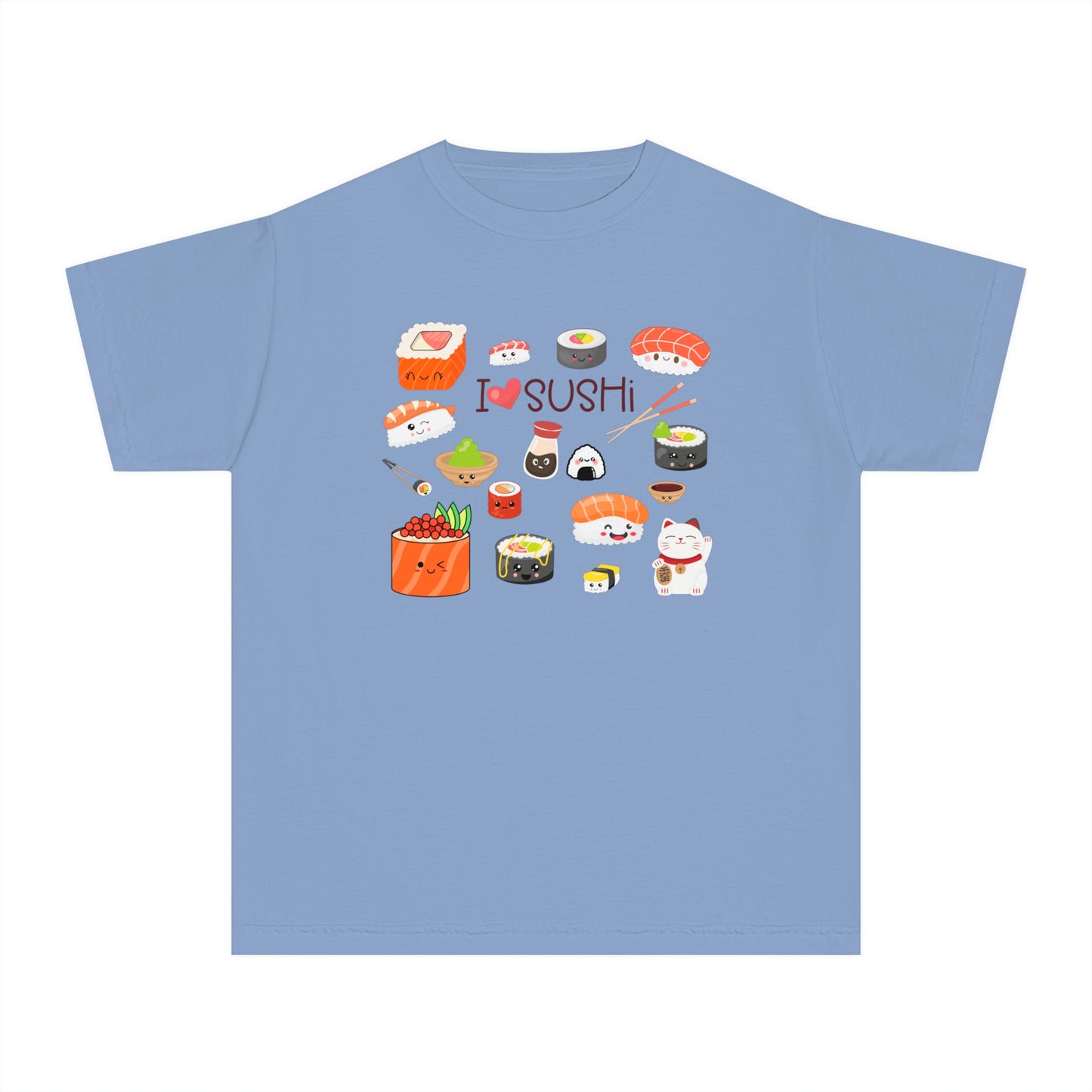 I love sushi - youth comfort colors