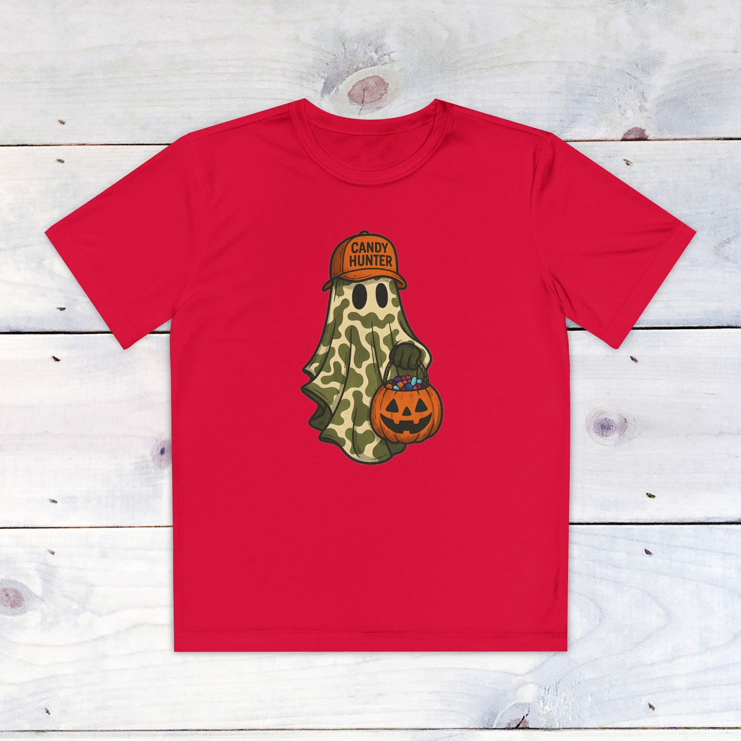 Candy Hunter Youth Sport-Tek Shirt