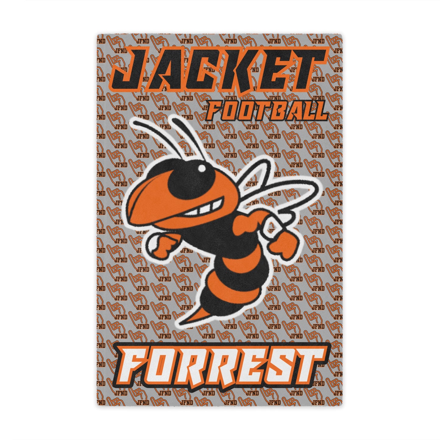 Jacket Football Custom Blanket - Forrest