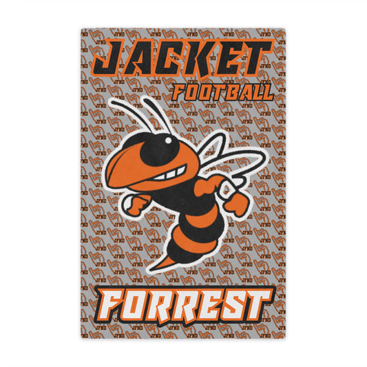 Jacket Football Custom Blanket - Forrest