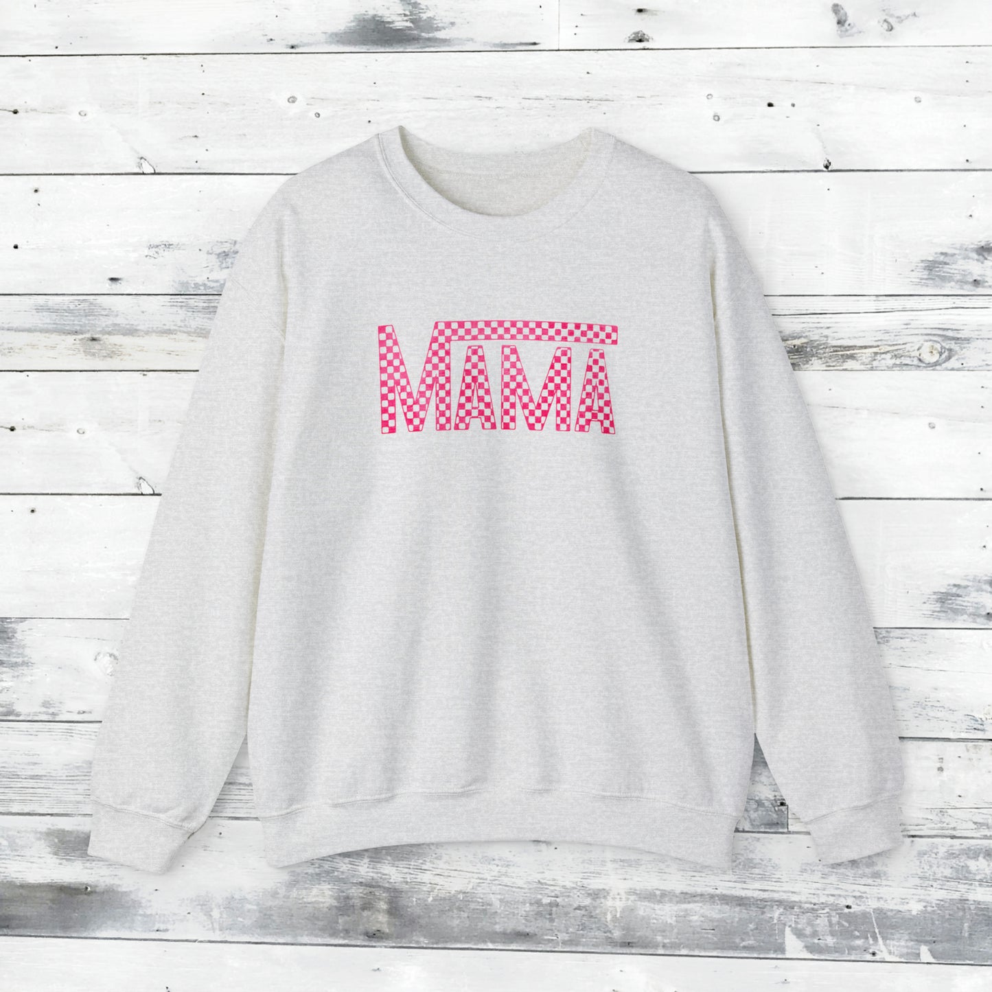 Pink Mama Checkered Sweater