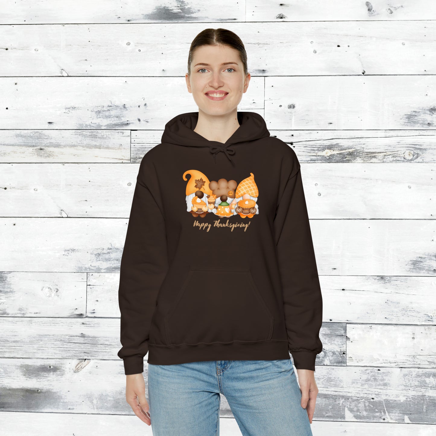 Gnome Happy Thanksgiving Hoodie
