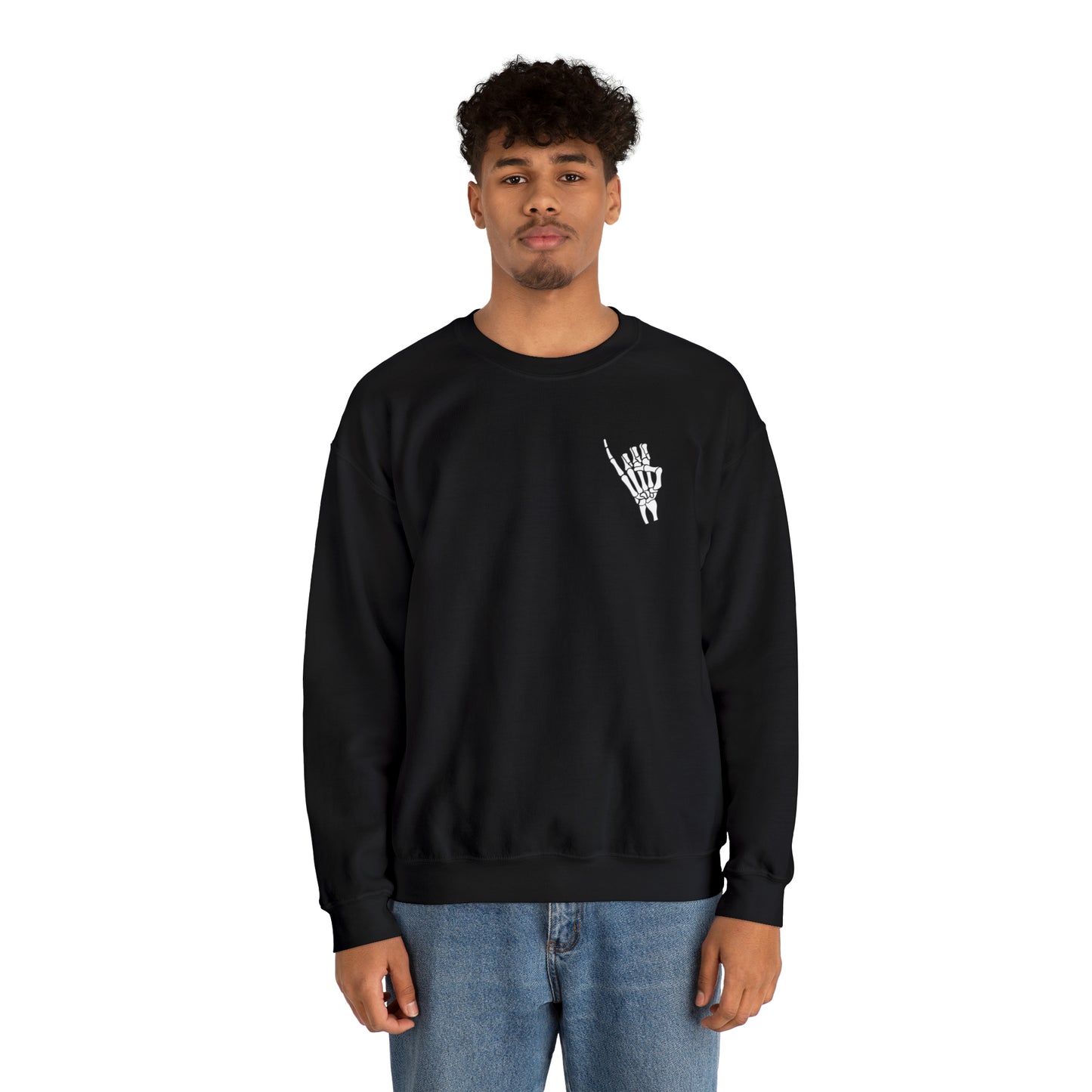 Skeleton Stingers Up - Jackets Back  Sweater