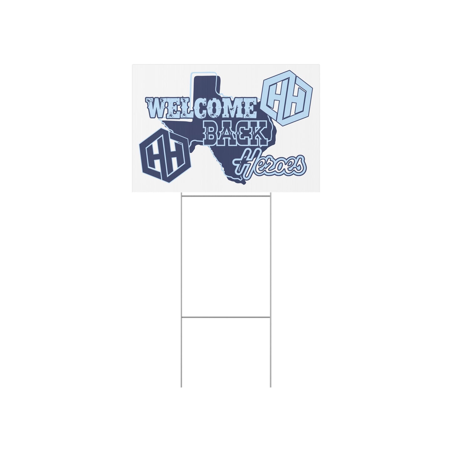 White Hamm Yard Sign - Meet the Teacher