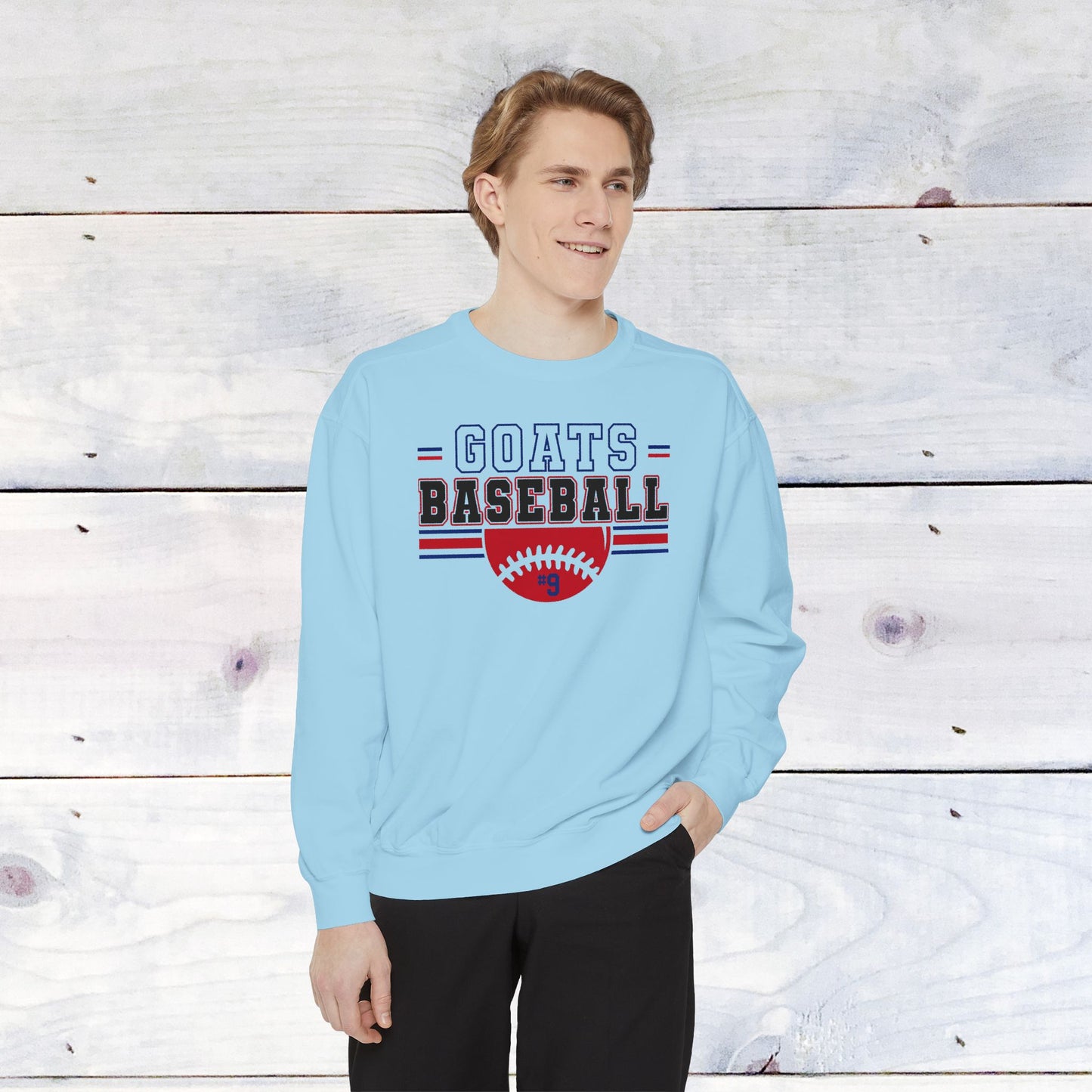 GOATS Baseball Custom Comfort Colors Sweater
