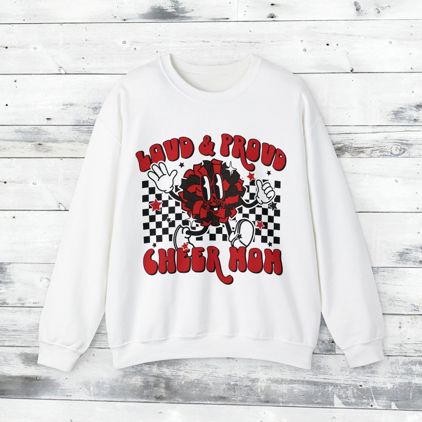 Loud & Proud Cheer Mom Sweater