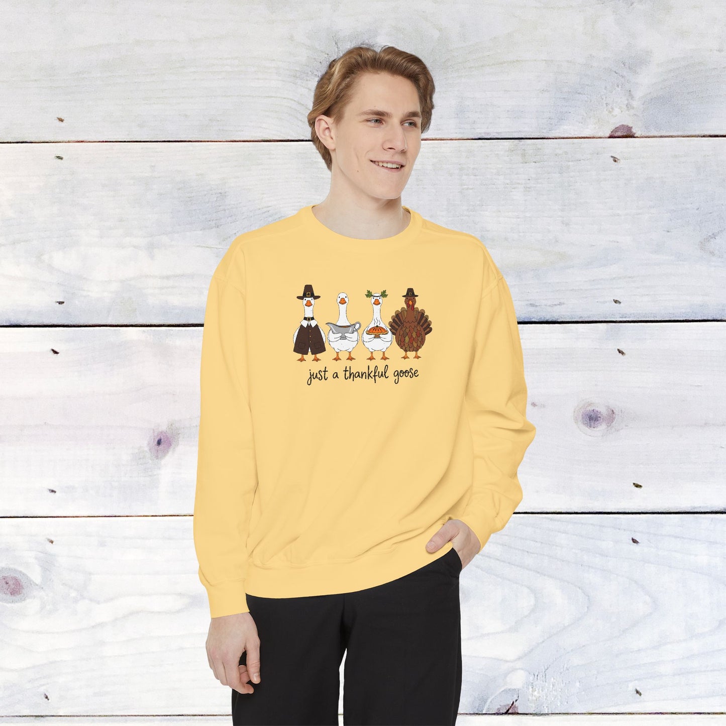 Thankful Goose Comfort Colors Sweatshirt