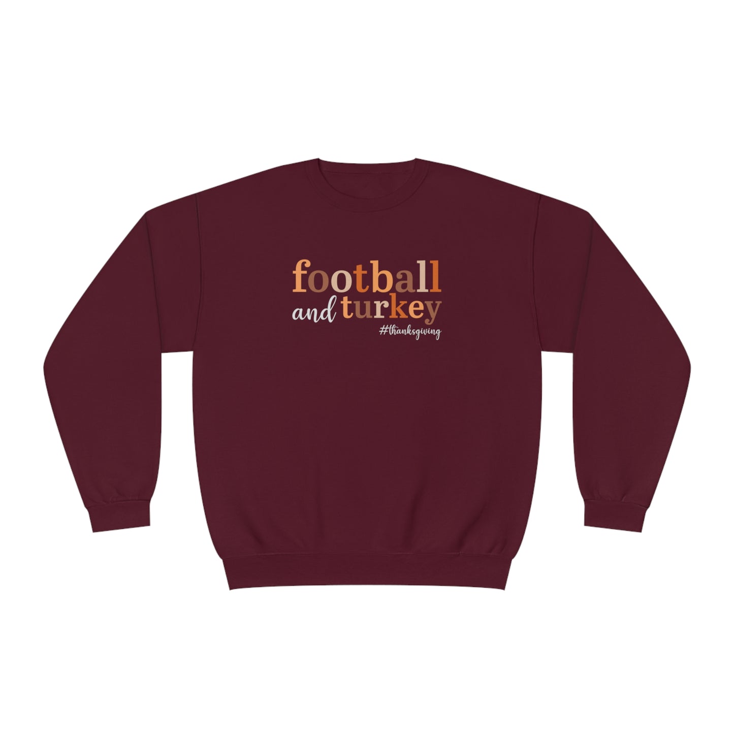 Football & Turkey Sweater
