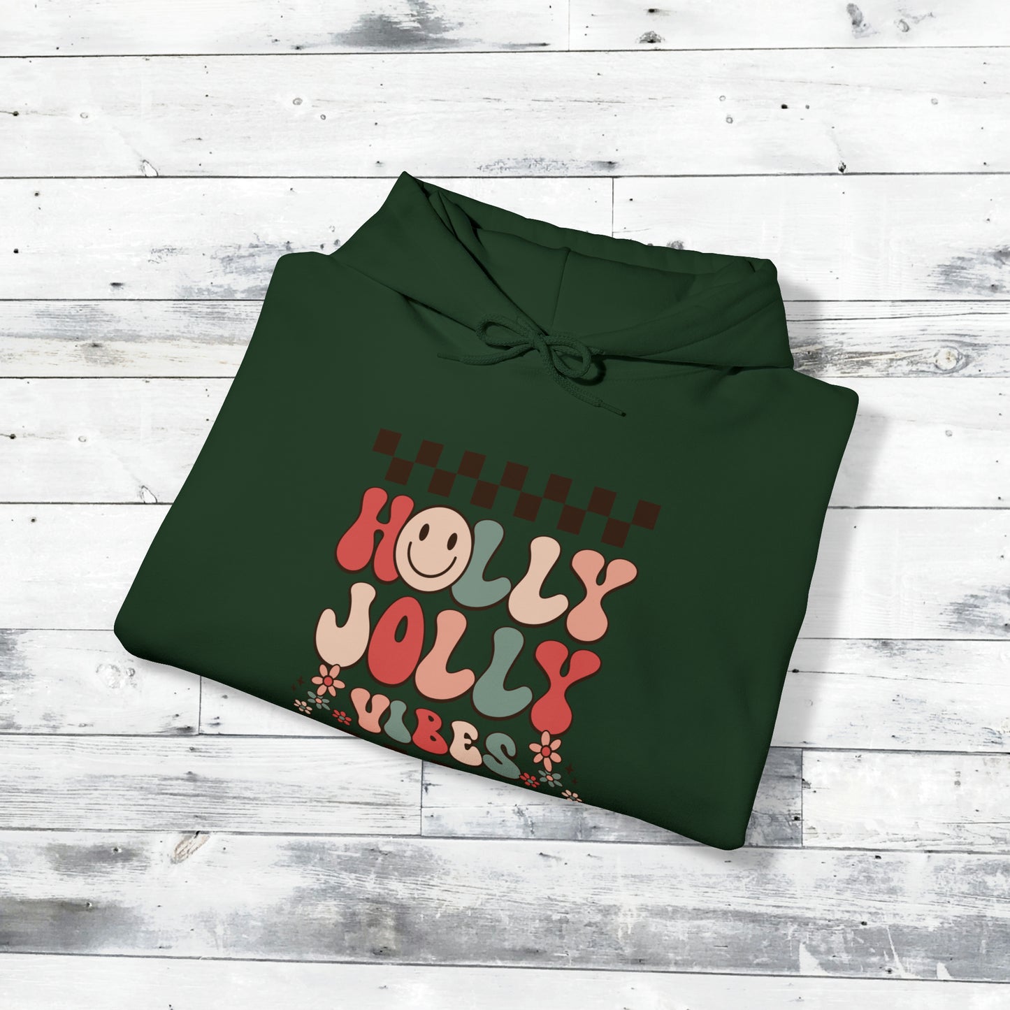 Holly Jolly Vibes Hoodie