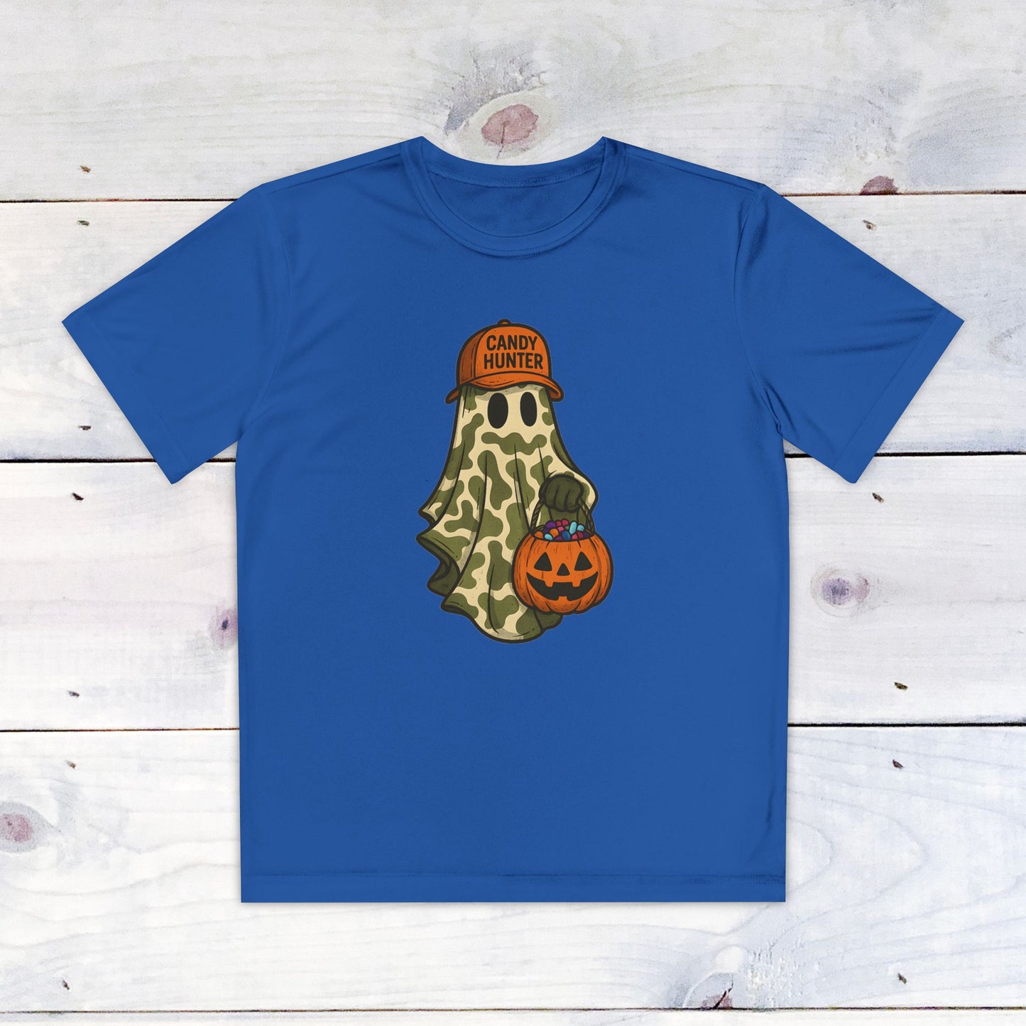 Candy Hunter Youth Sport-Tek Shirt