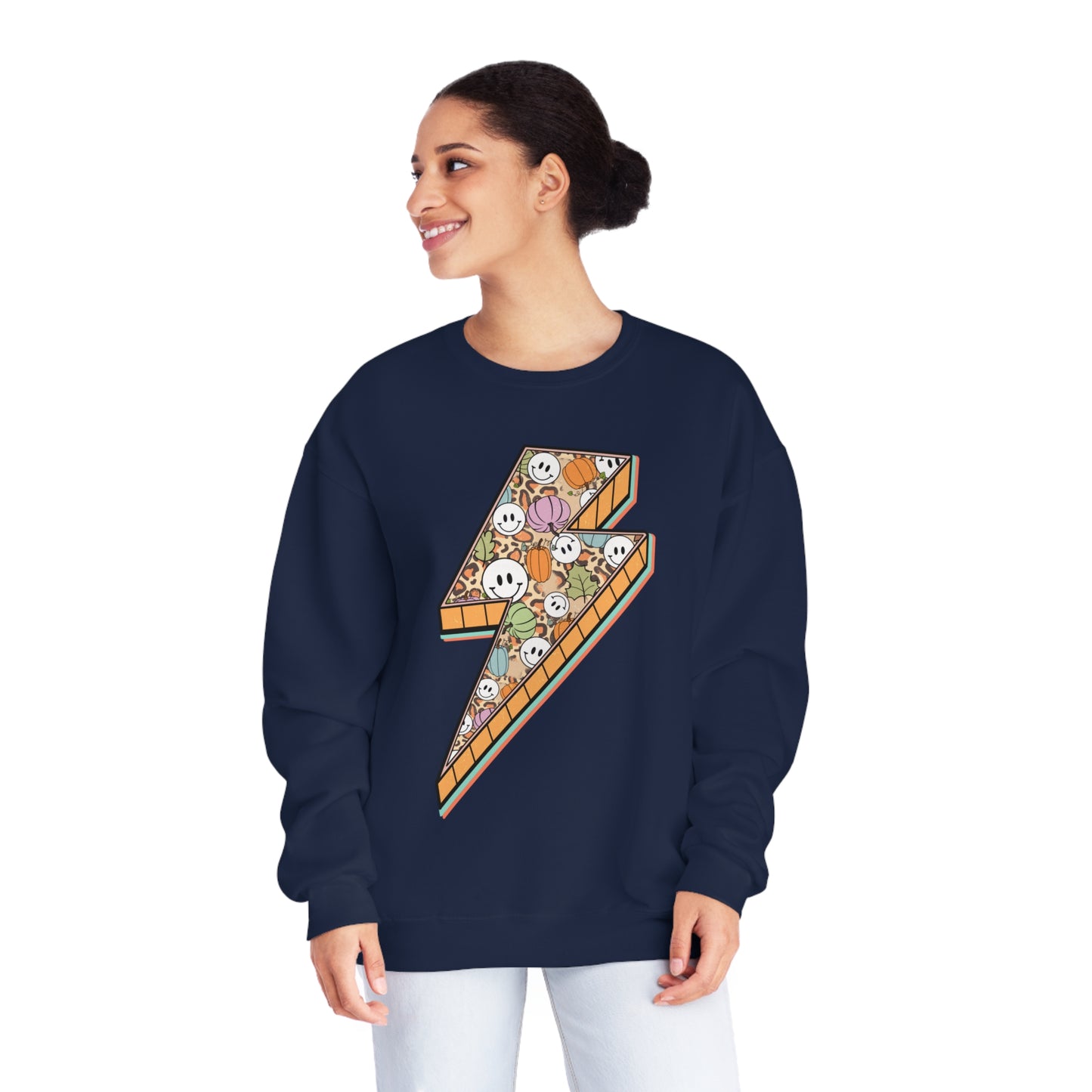 Fall Lightning Bolt Sweater