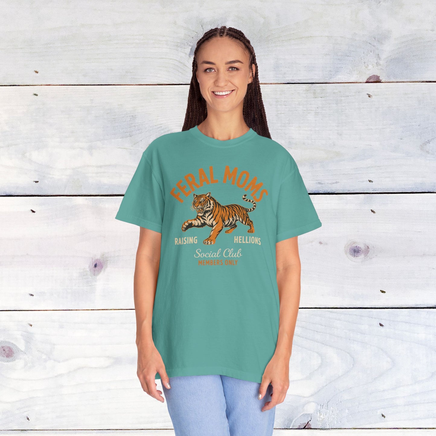 Feral Moms Comfort Colors Unisex Shirt