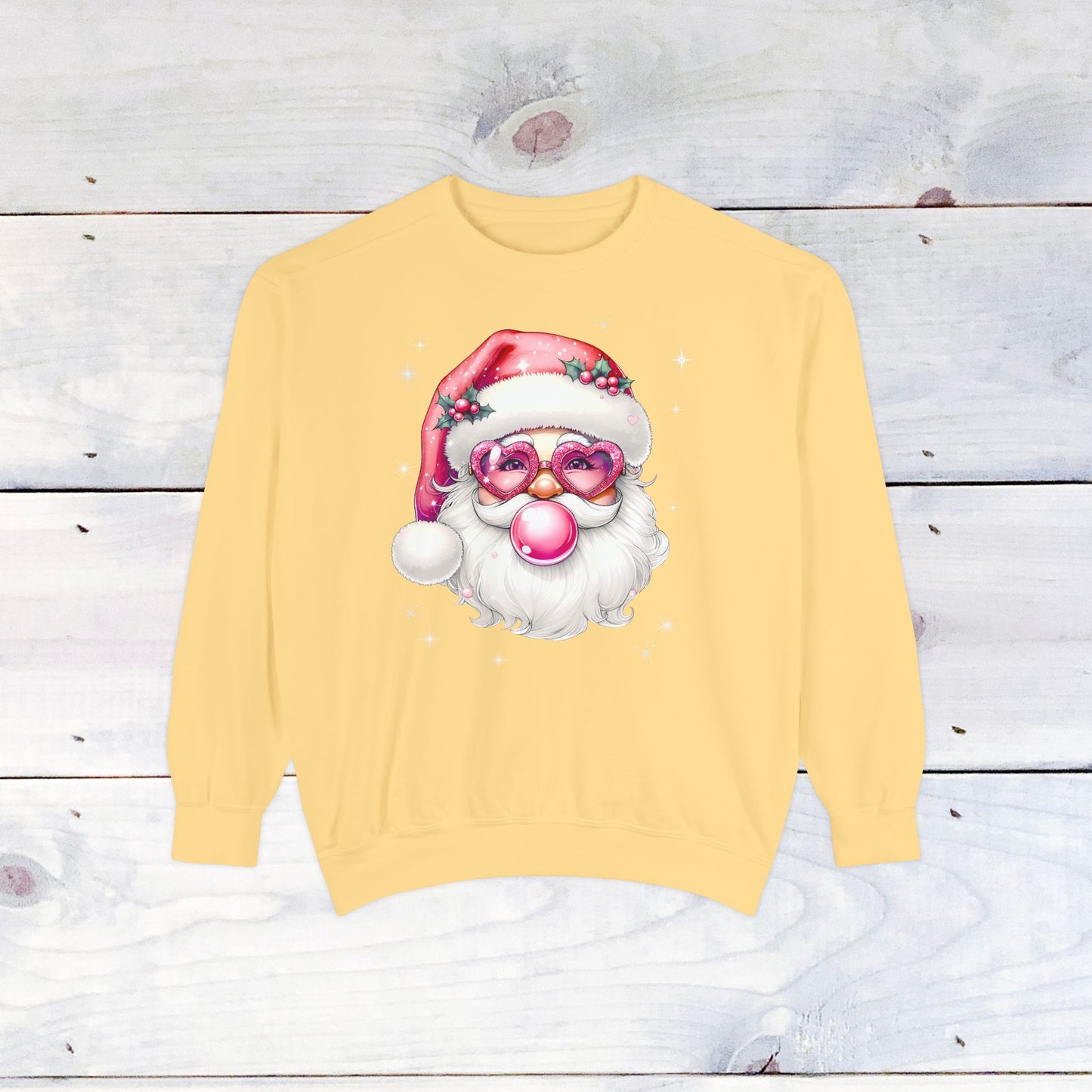 Girly Pop Santa Comfort Colors