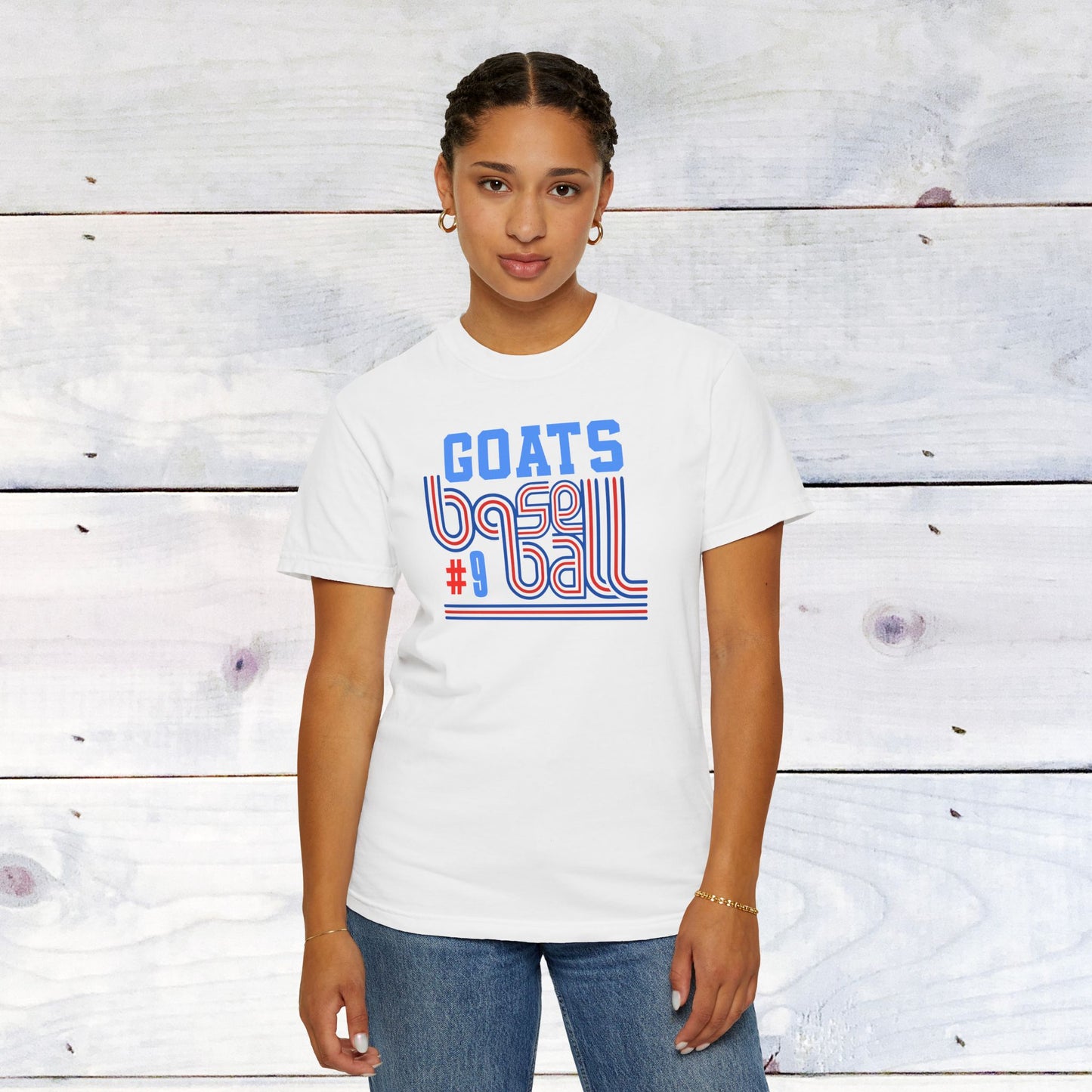 Goats Baseball Comfort Colors Unisex Shirt