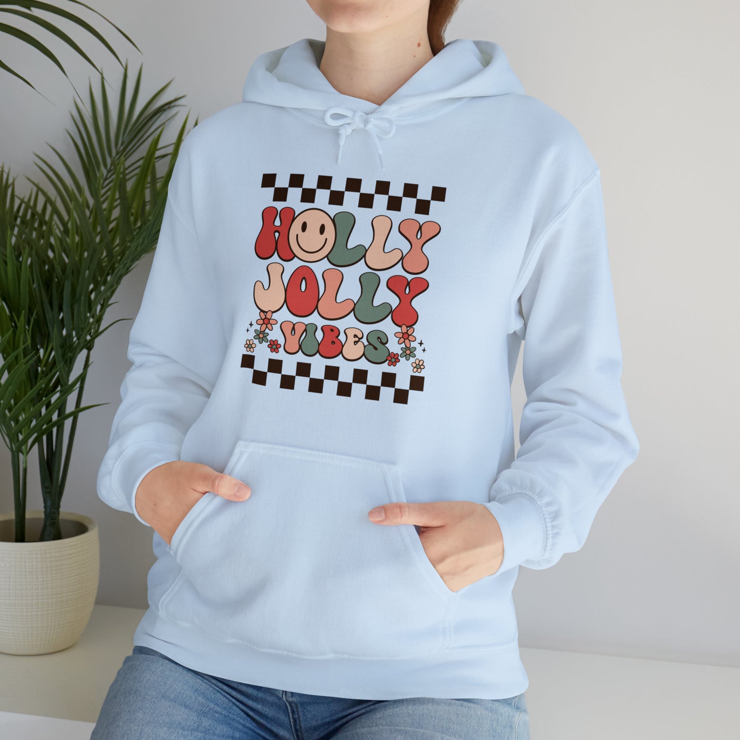 Holly Jolly Vibes Hoodie