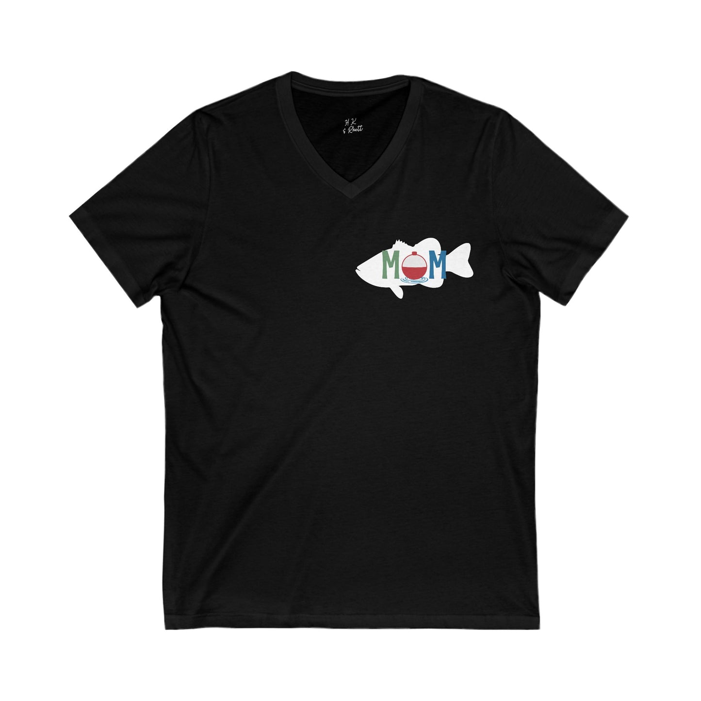 Mom First Birthday Unisex V Neck Shirt Custom